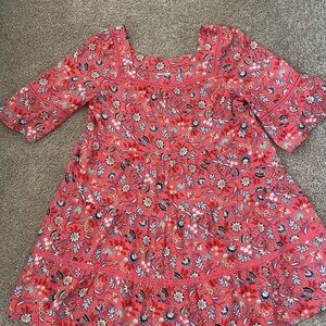 NWT Cato Pink Floral  Dress XL